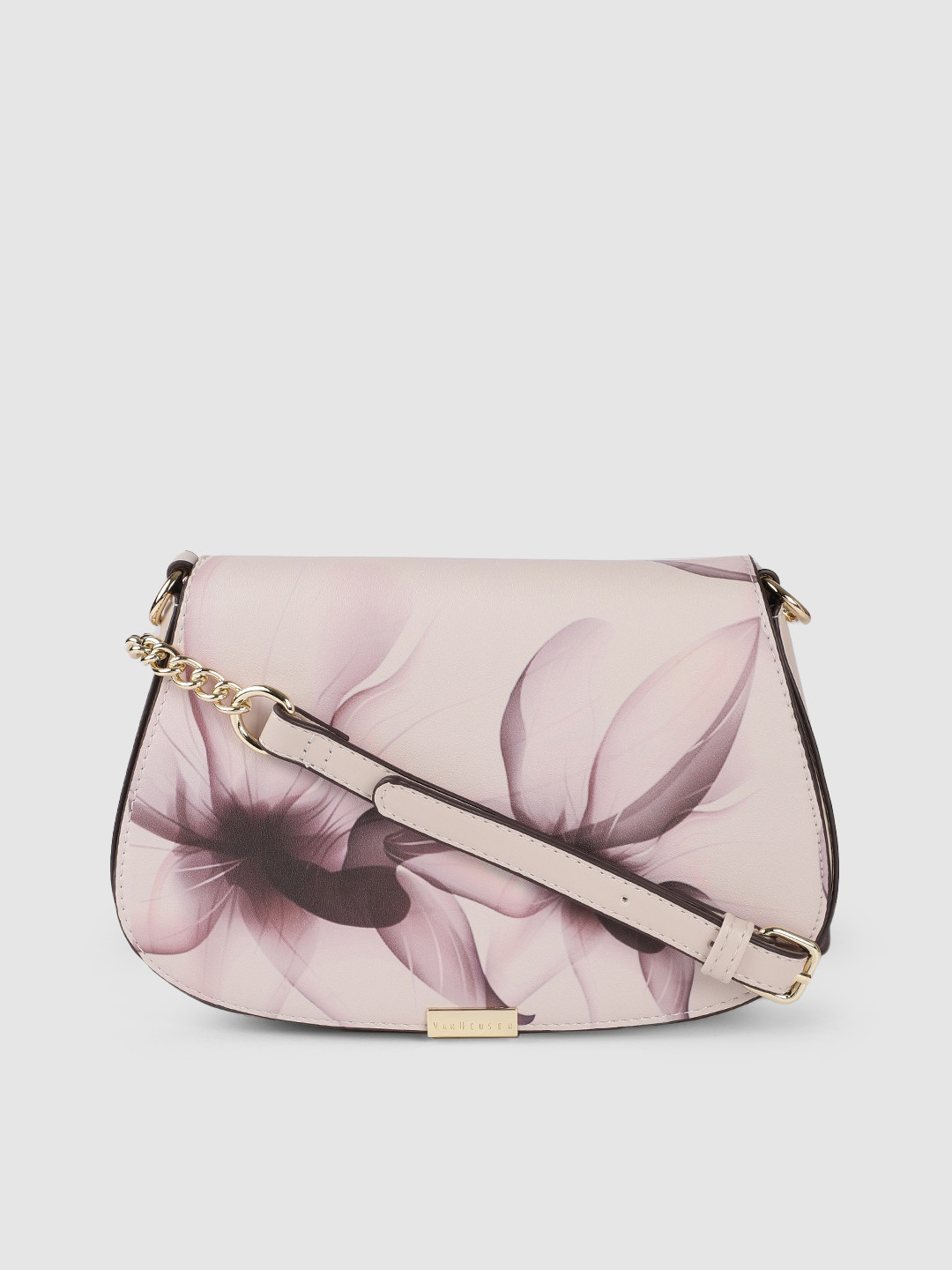 

Van Heusen Pink Printed Sling Bag