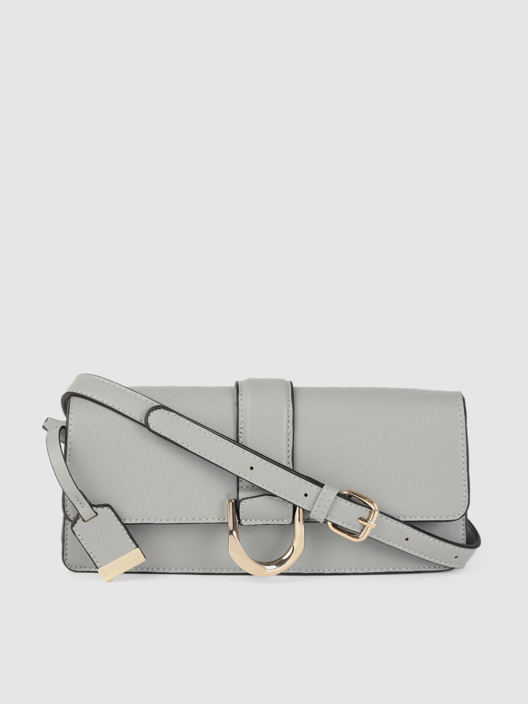

Van Heusen Blue Solid Sling Bag