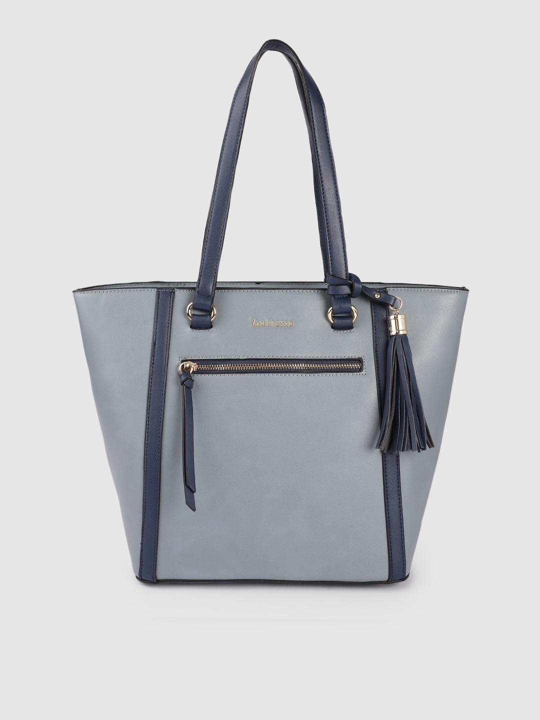 

Van Heusen Women Blue Structured Shoulder Bag