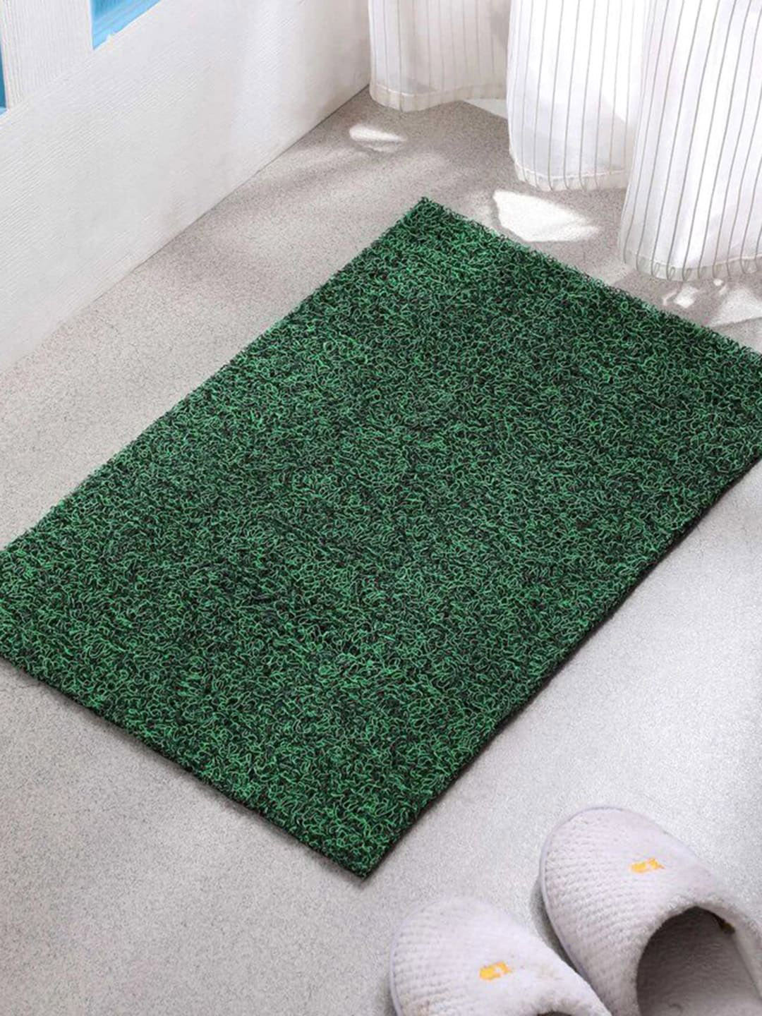 

Gallery99 Green Solid Polyester Doormats