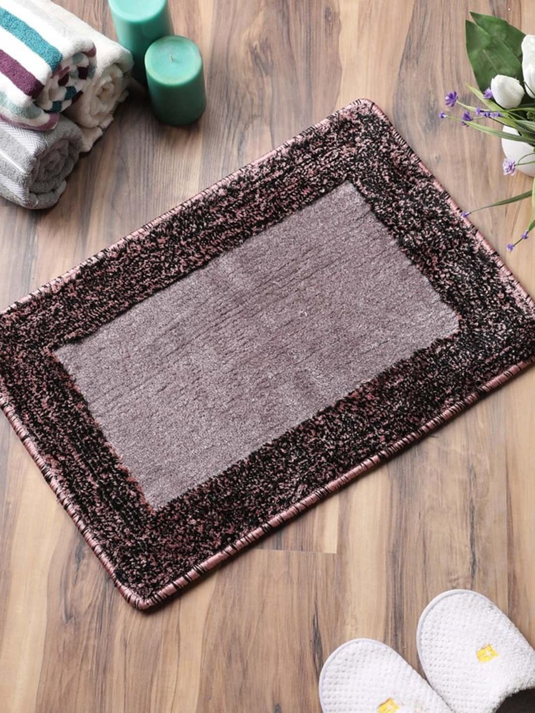 

Gallery99 Purple Microfiber Antiskid Door Mat