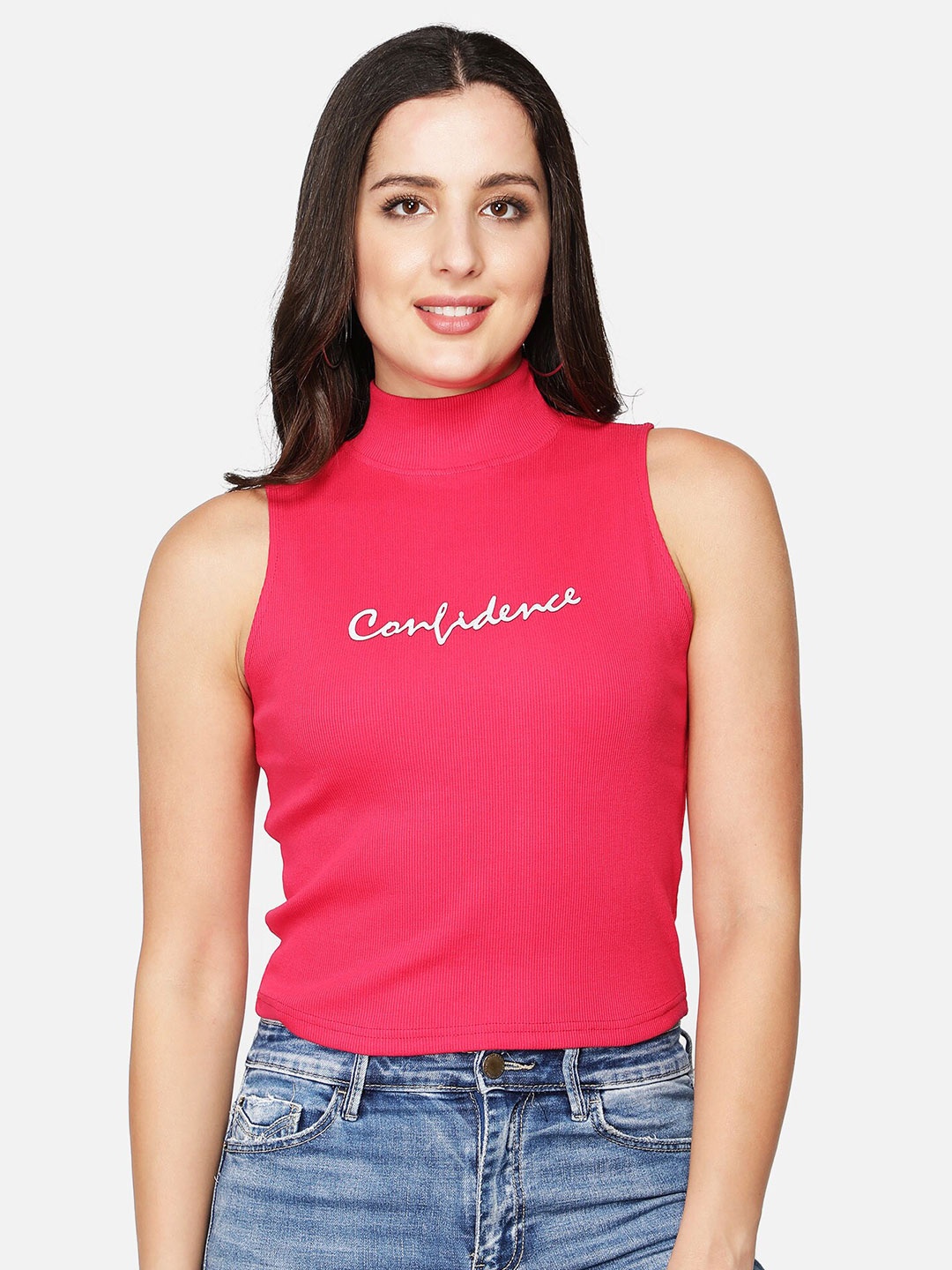 

Sonex Gold Pink Printed Top