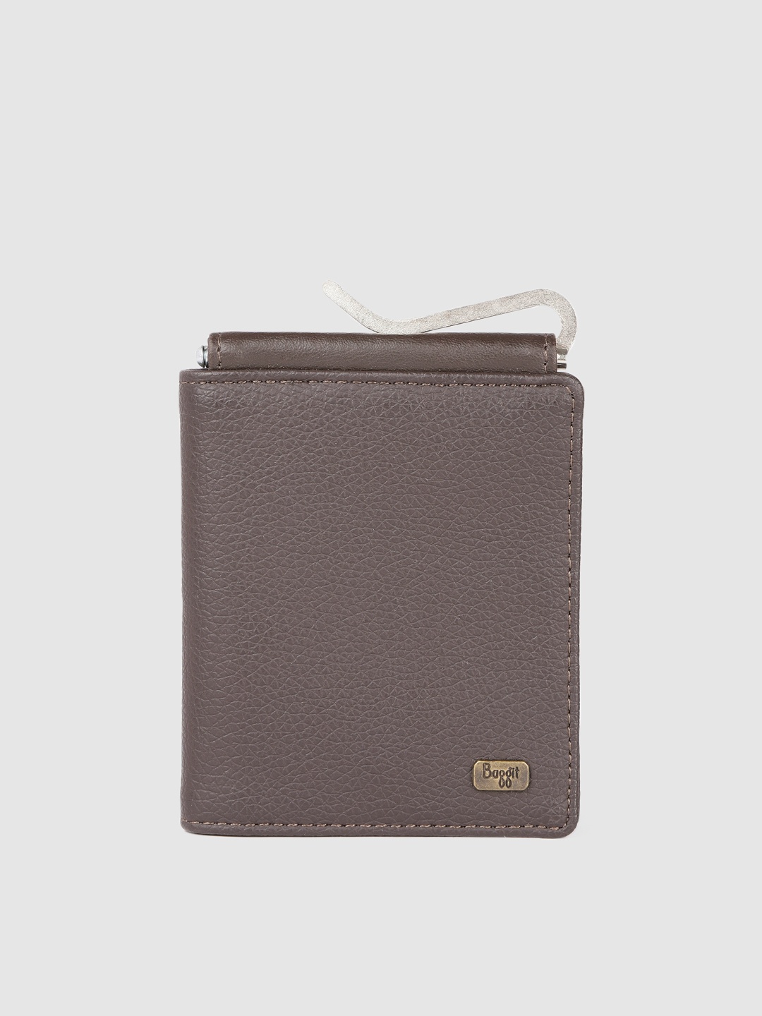 

Baggit Men Solid Card Holder, Brown