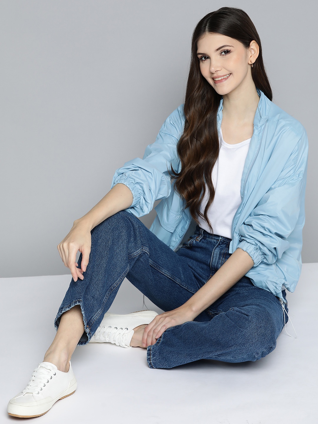 

Mast & Harbour Women Blue Tailored Jacket