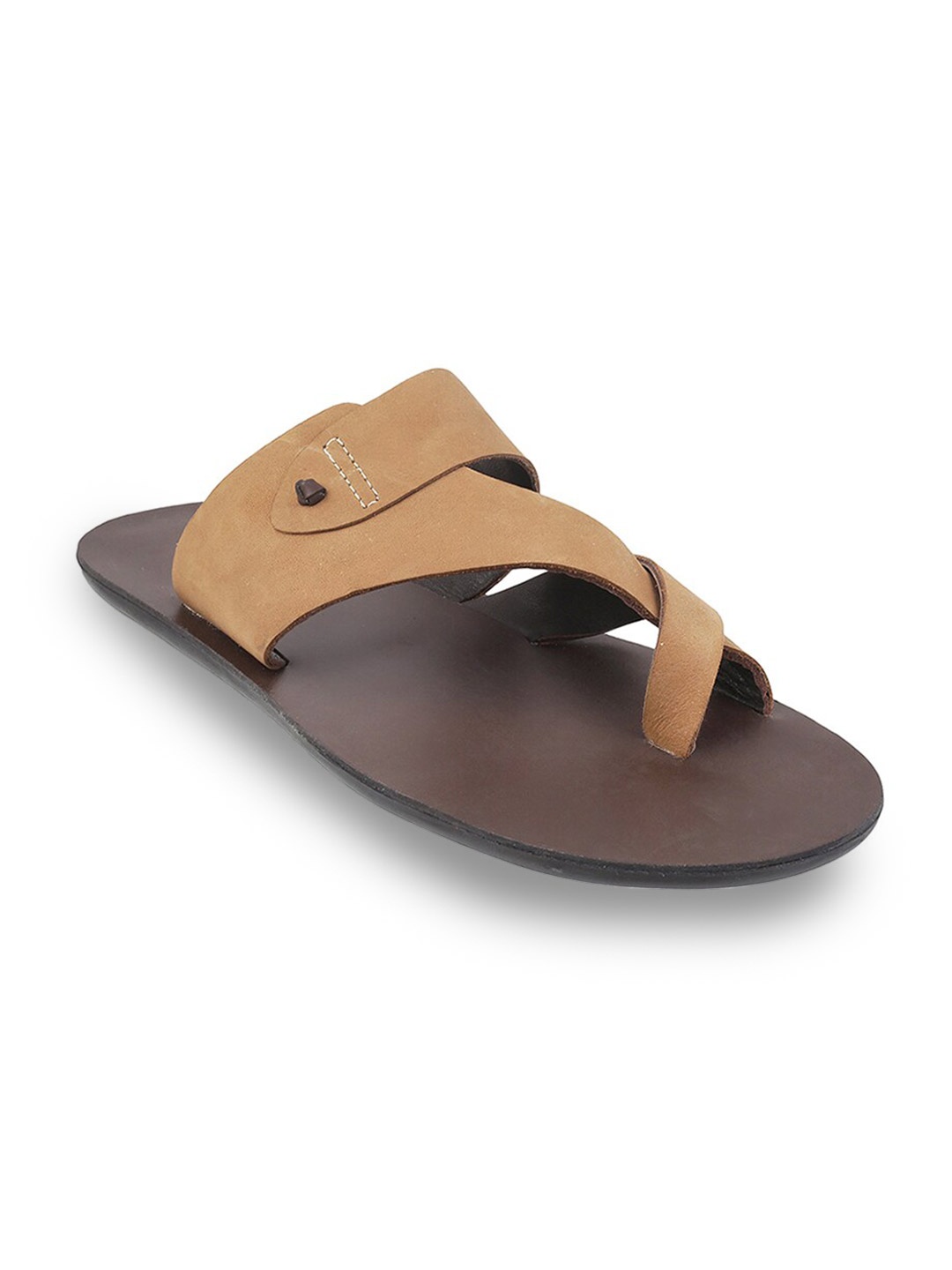 

Mochi Men Tan Suede Comfort Sandals