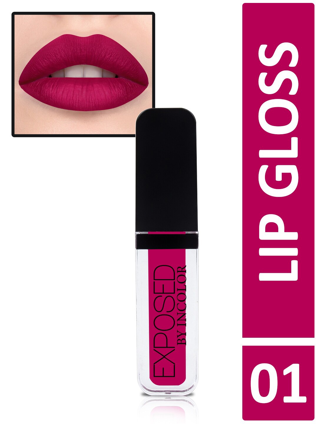 

INCOLOR Exposed Soft Matte Lip Gloss 6 ml - 01, Peach