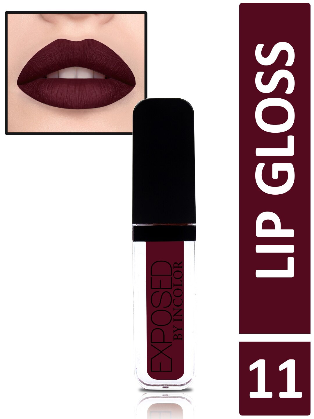 

INCOLOR Exposed Soft Matte Lip Gloss 11, Brown
