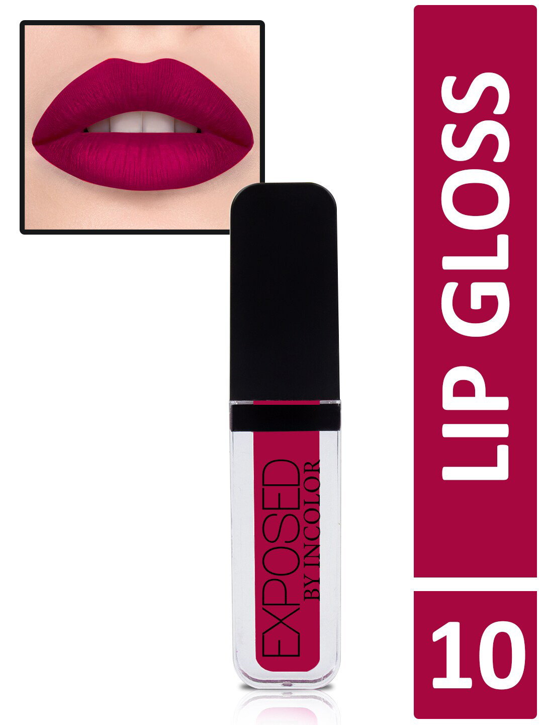 

INCOLOR Exposed Soft Matte Lip Gloss 10 6 ml, Rose