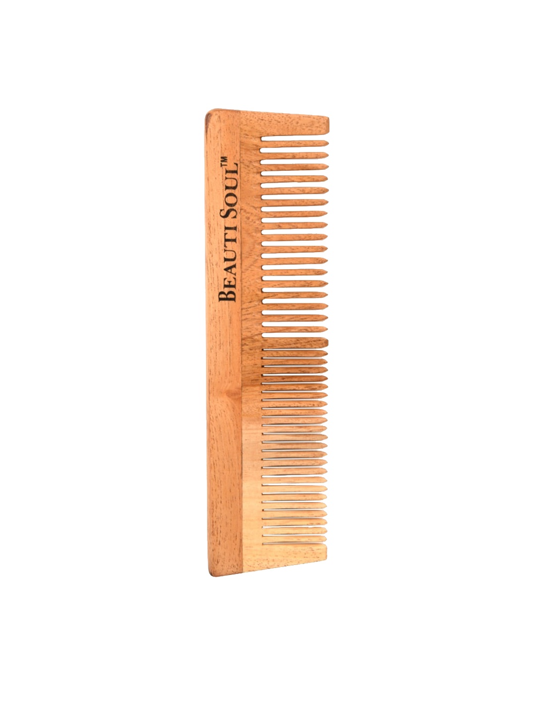 

Beautisoul Lily Wood Comb for Women Hair Growth, Brown