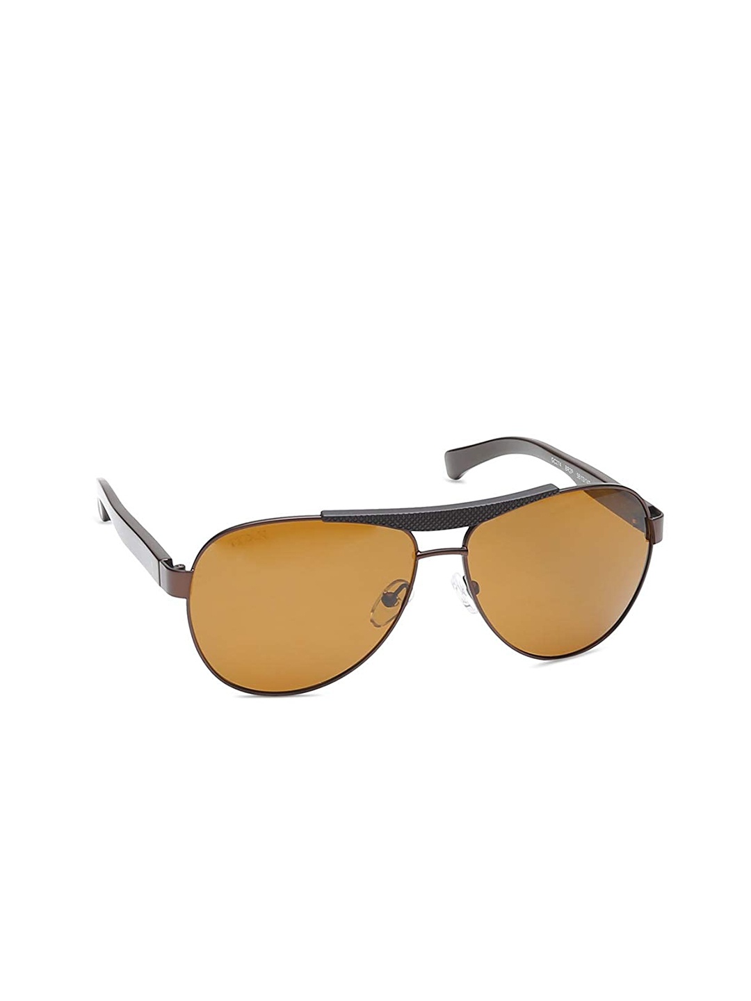 

Titan Brown Lens & Brown Aviator Sunglasses with Polarised and UV Protected Lens GC274BR2P, Copper