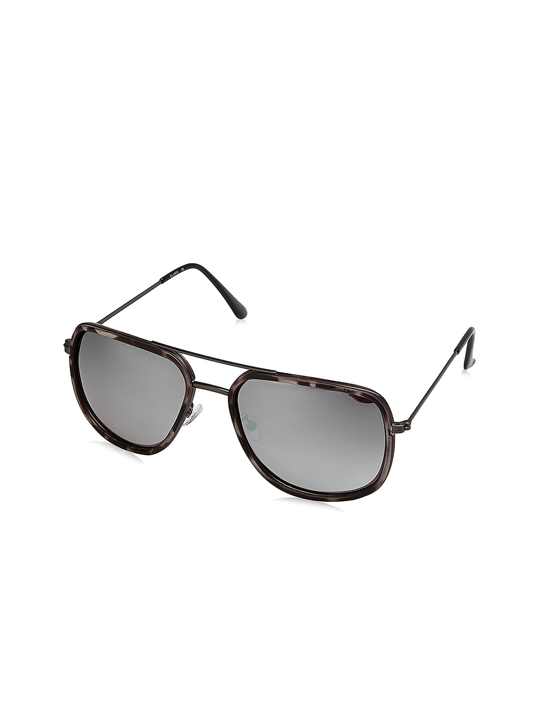 

Titan Adults Black Lens & Gunmetal-Toned Square Sunglasses with UV Protected Lens