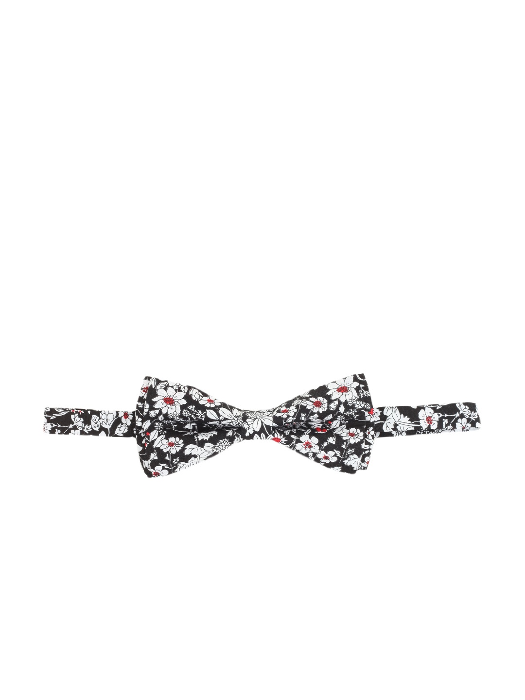 

Alvaro Castagnino Black Floral Print Bow Tie
