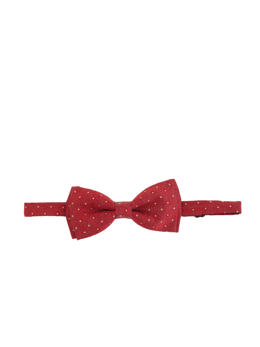 

Alvaro Castagnino Maroon Patterned Bow Tie