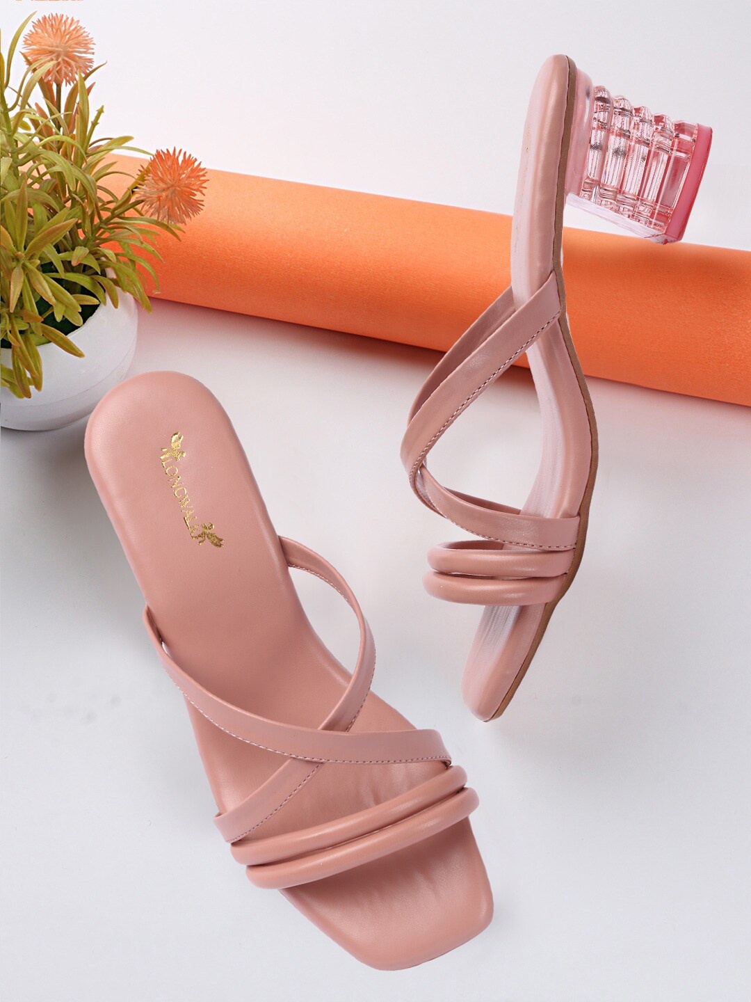 

Longwalk Pink Block Heels