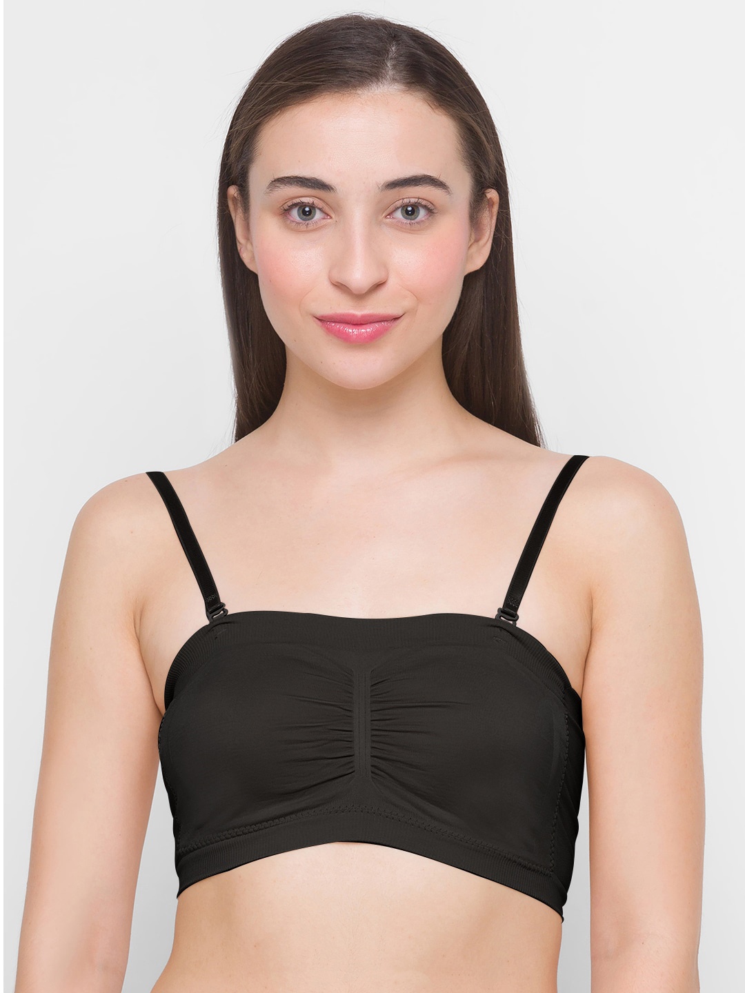 

FashionRack Black Bandeau Bra Lightly Padded