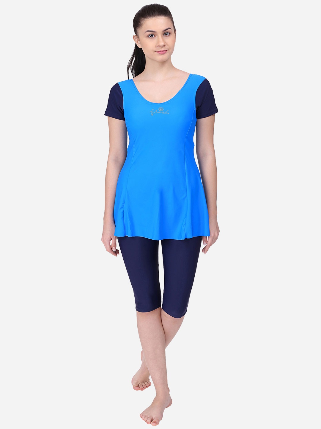 

FILMAX Originals Women Blue Solid One Piece Swimwear
