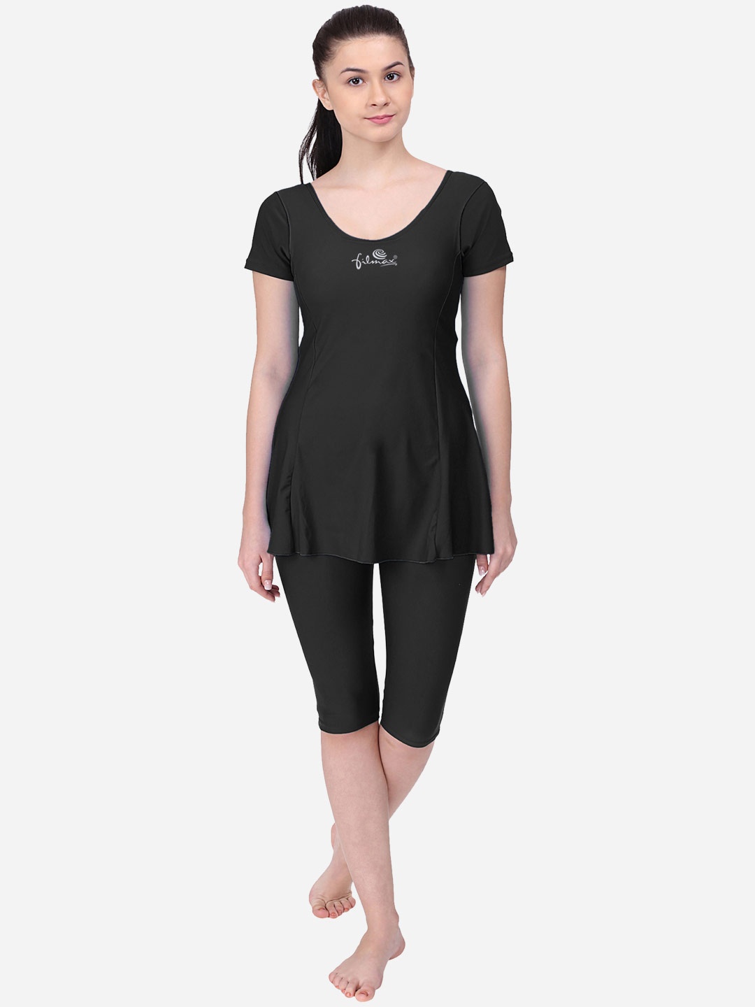 

FILMAX ORIGINALS Women Black Solid Pantsuit