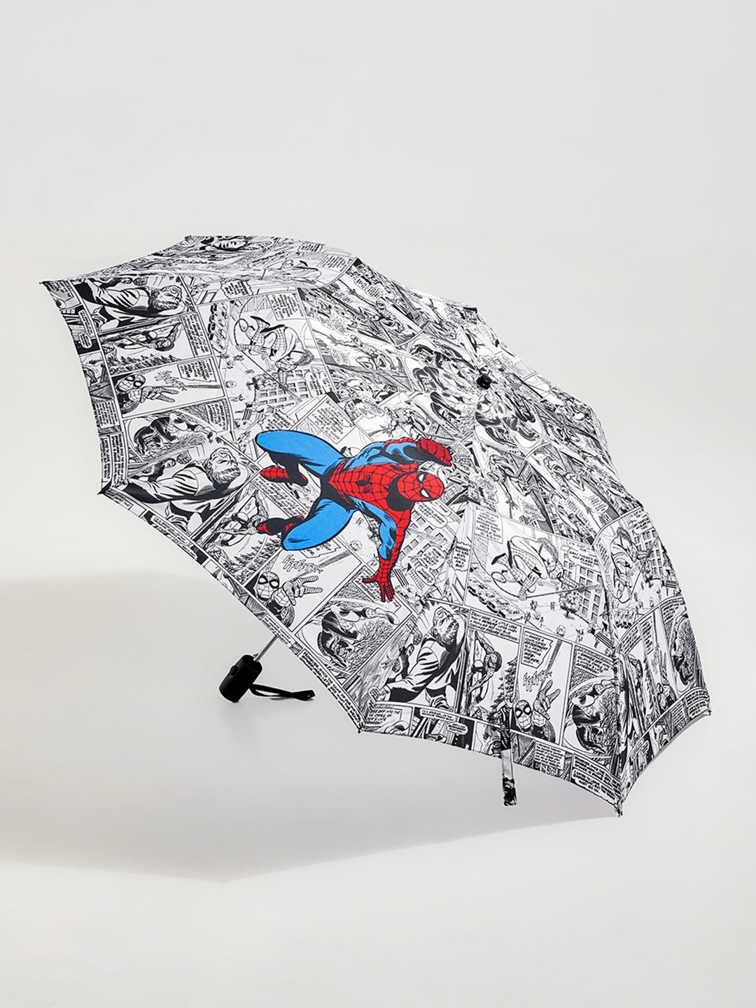 

The Souled Store White Spiderman Printed 2-Fold Umbrella