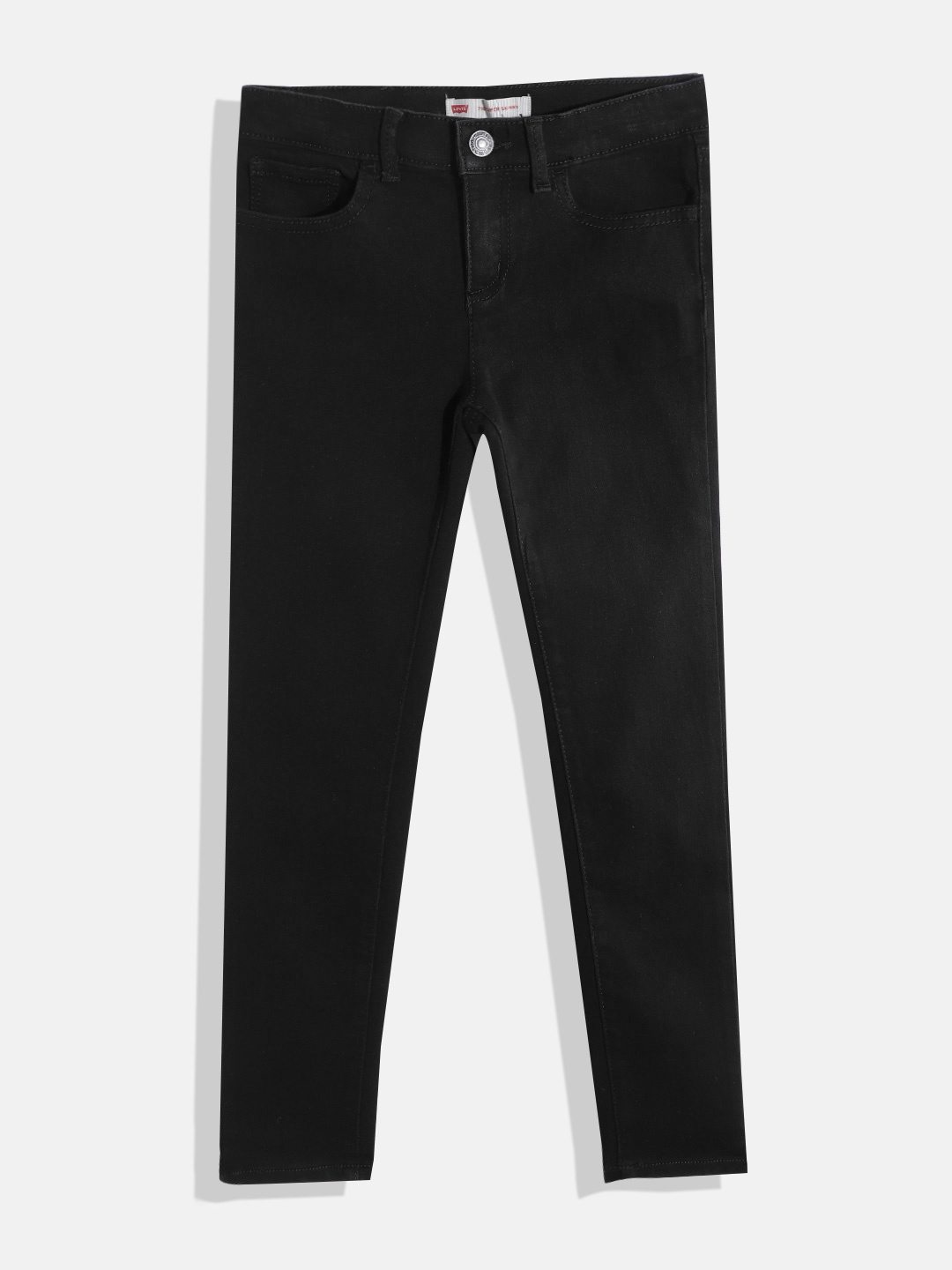 

Levis Girls Black Super Skinny Fit Stretchable Jeans