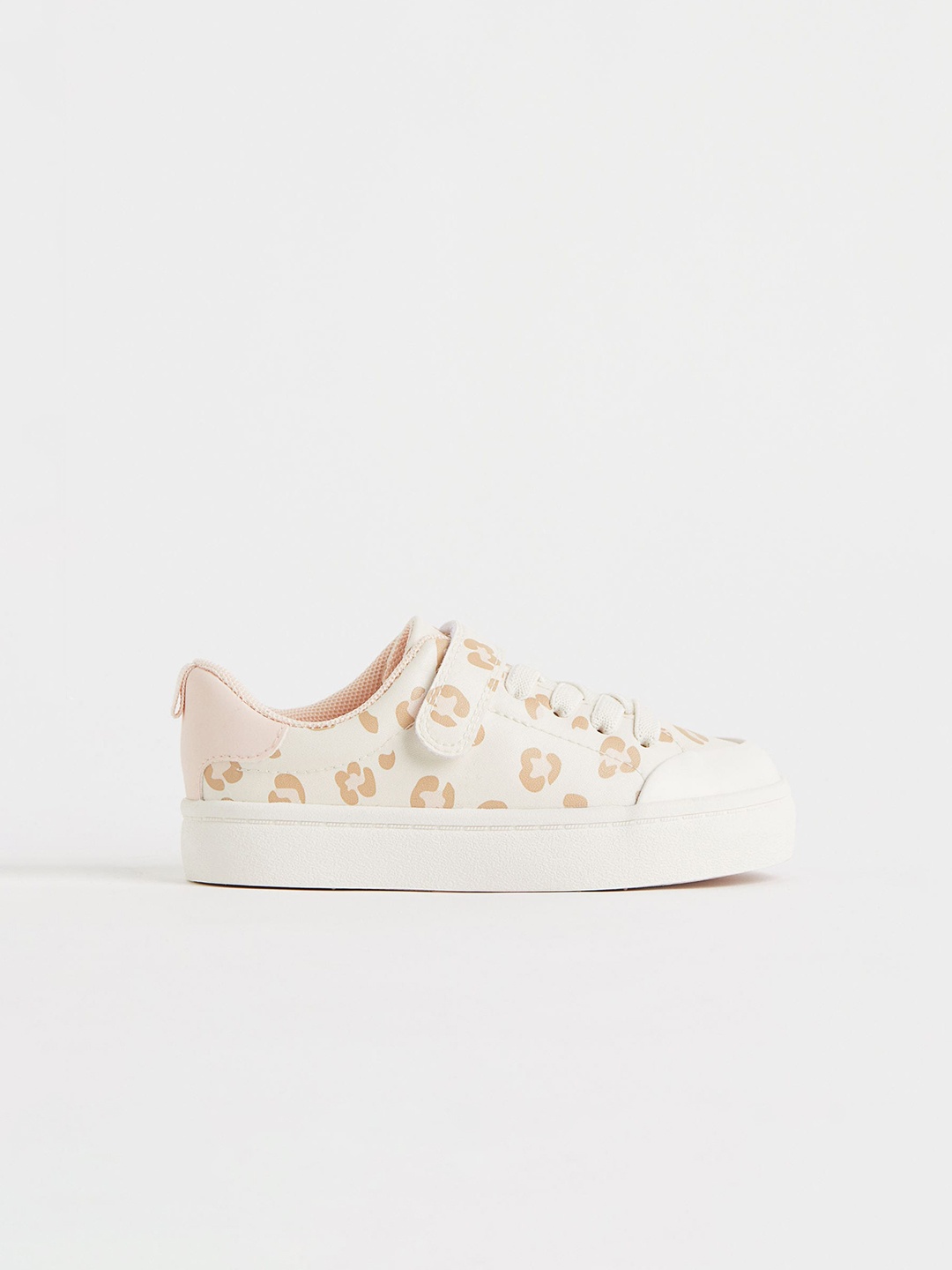 

H&M Girls Off White Printed Regular Trainers