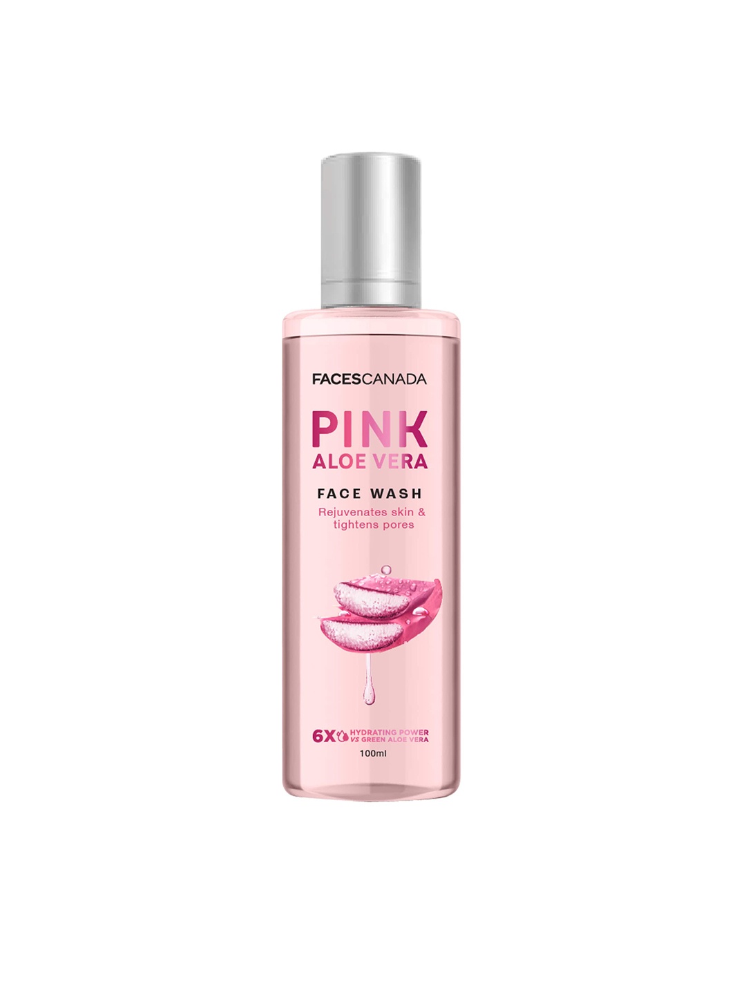 

FACES CANADA Ultra Hydrating Pink Aloe Vera Non-drying Cleanser Face Wash - 100ml