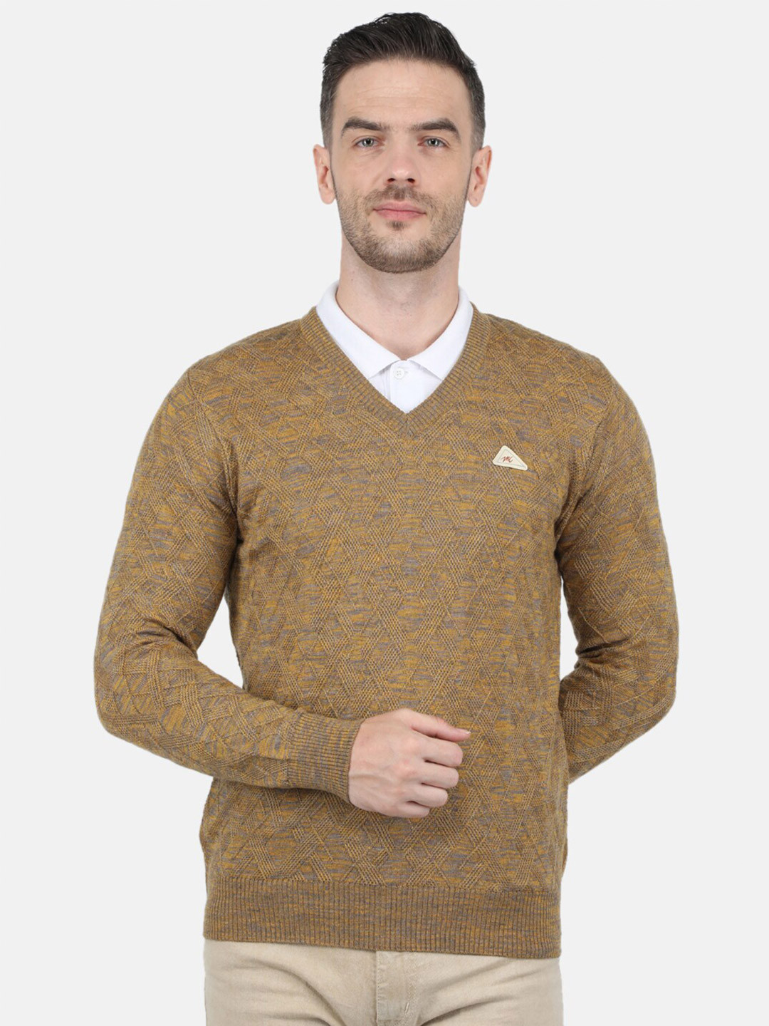 

Monte Carlo Men Yellow Pullover