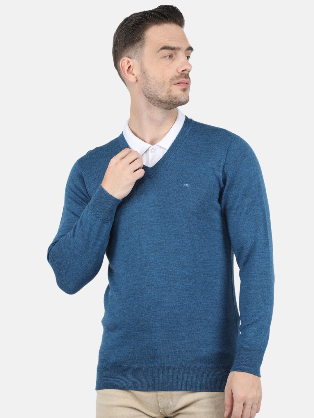 

Monte Carlo Men Blue Pullover