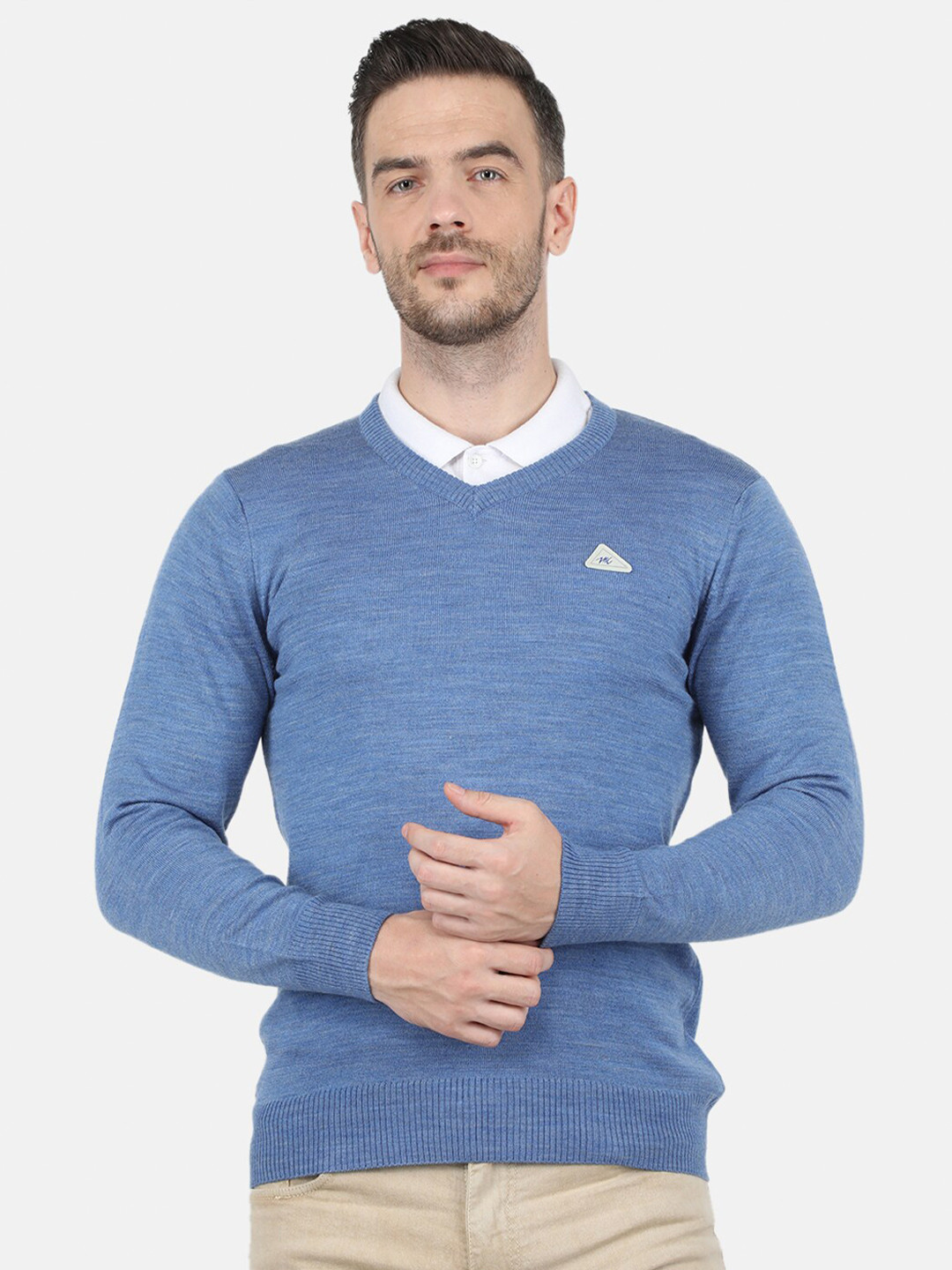 

Monte Carlo Men Blue Pullover