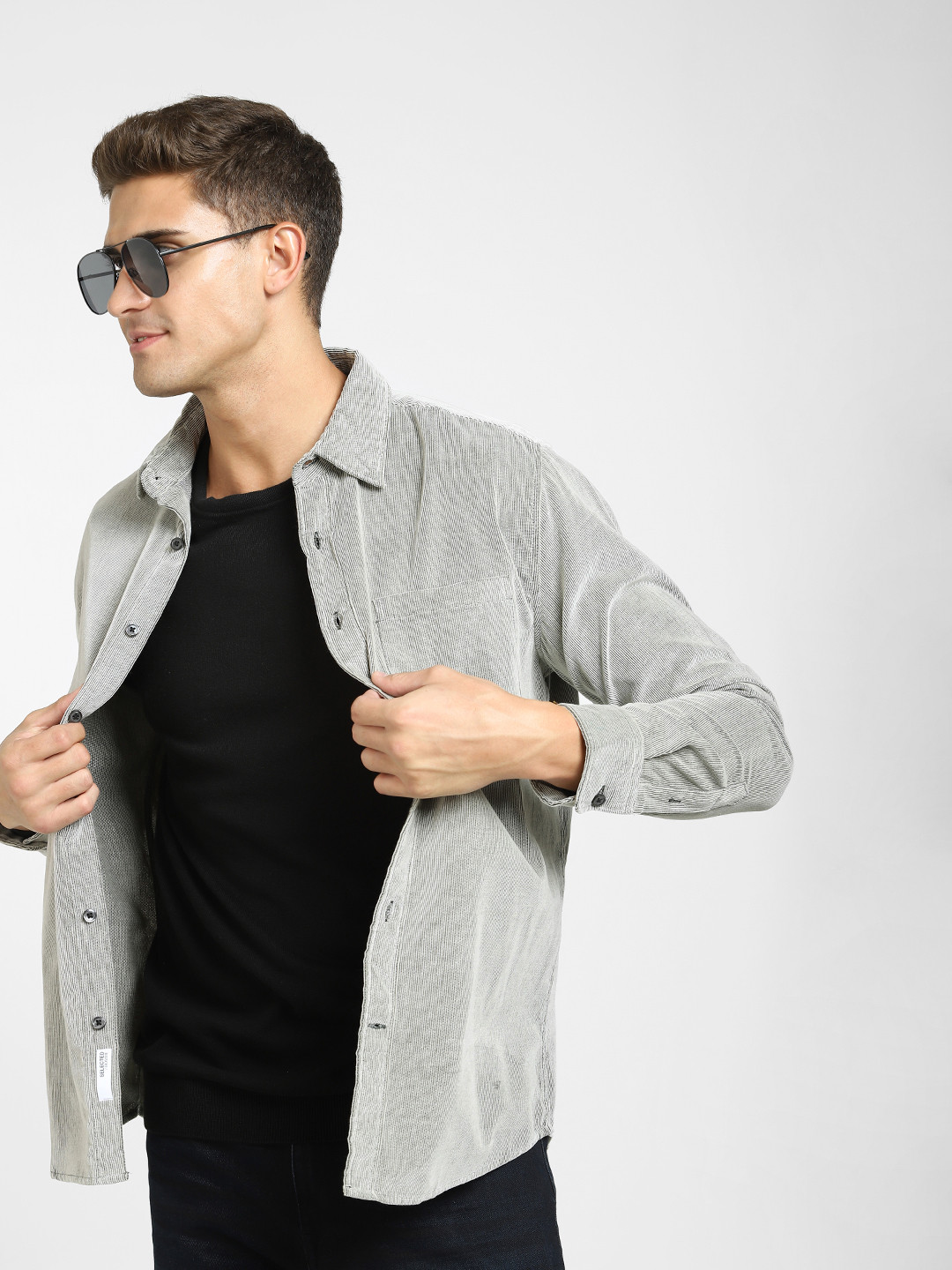 

SELECTED Men Green Pullover