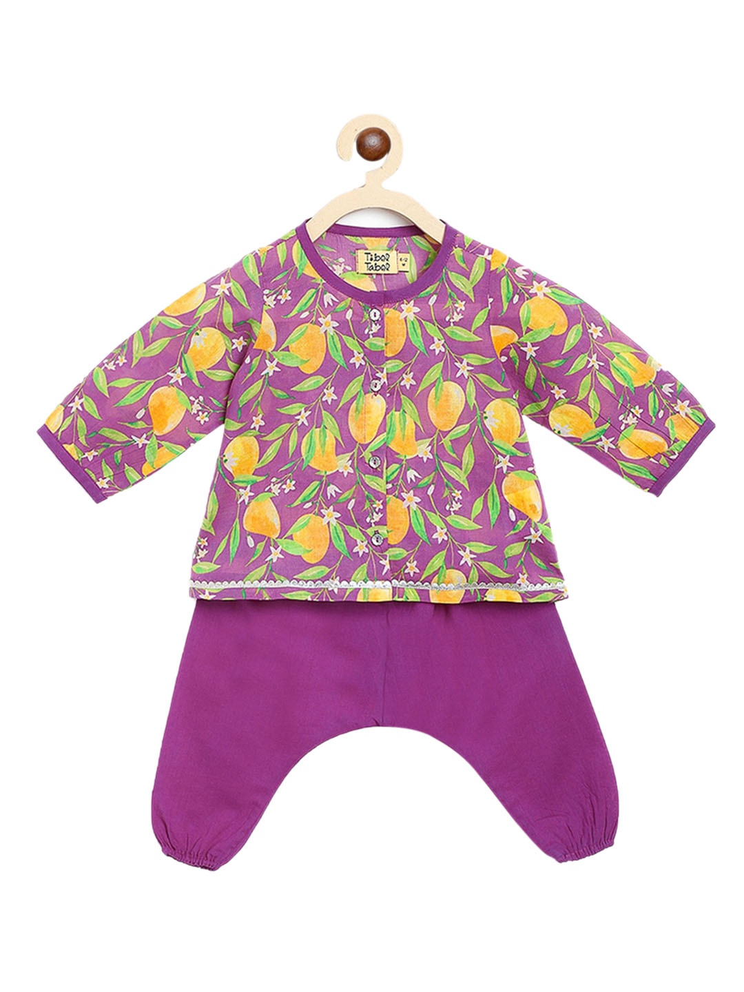 

Tiber Taber Girls Purple Clothing Set