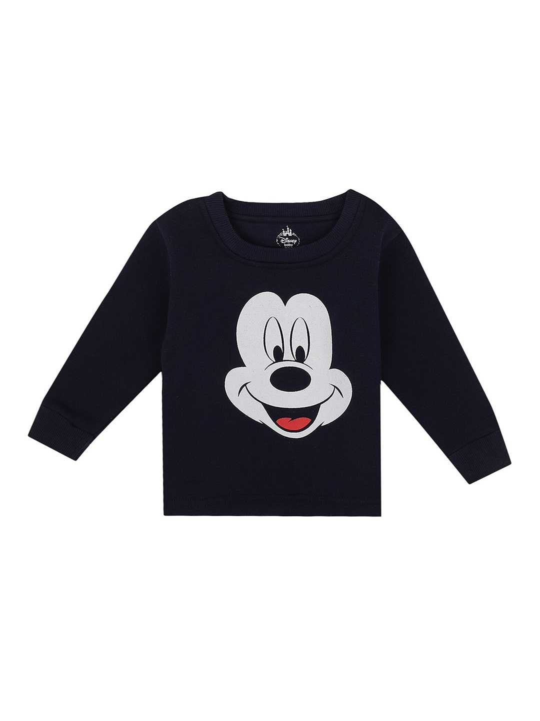 

Bodycare Kids Boys Navy Blue Mickey Mouse Printed T-shirt