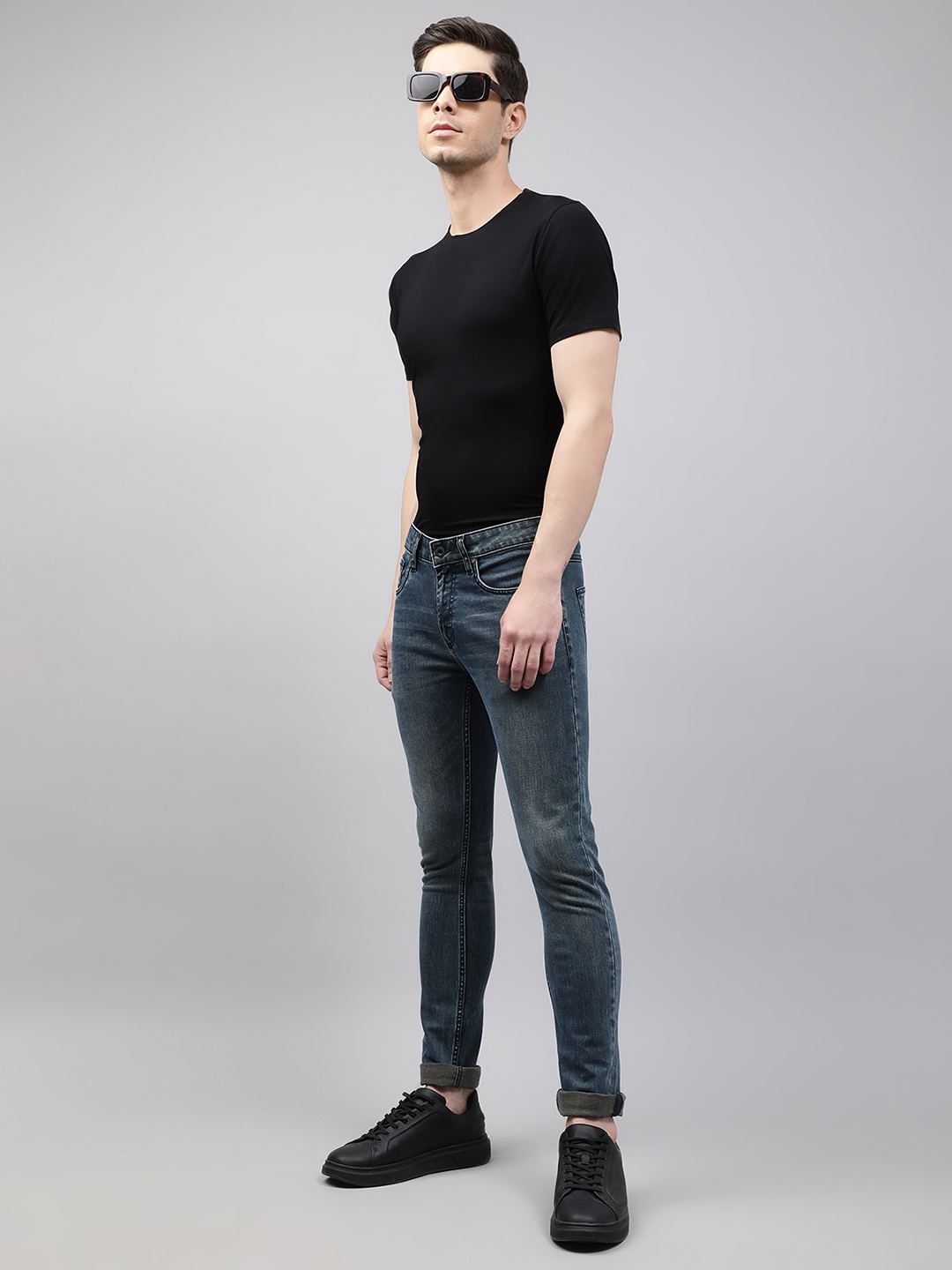 

LINDBERGH Men Blue Slim Fit Low-Rise Stretchable Jeans