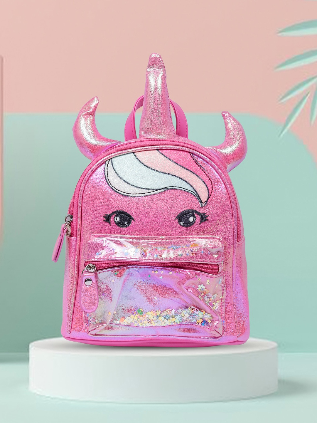 

Baby Moo Girls Pink Backpack