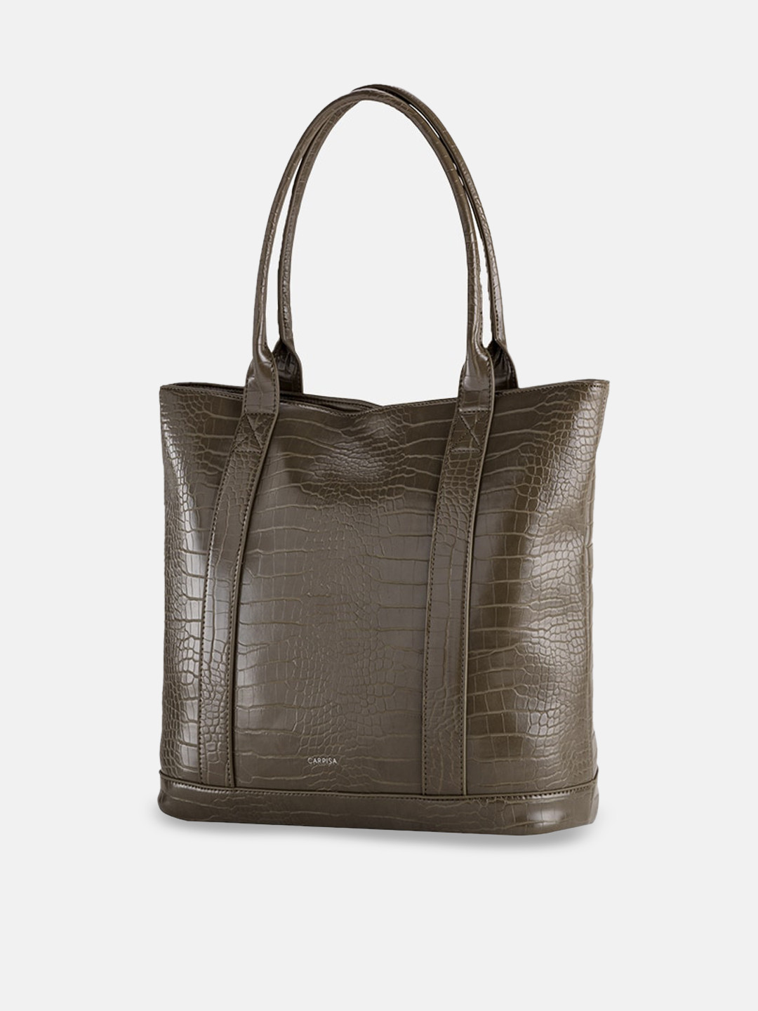 

CARPISA Women Olive Green Swagger Handheld Bag