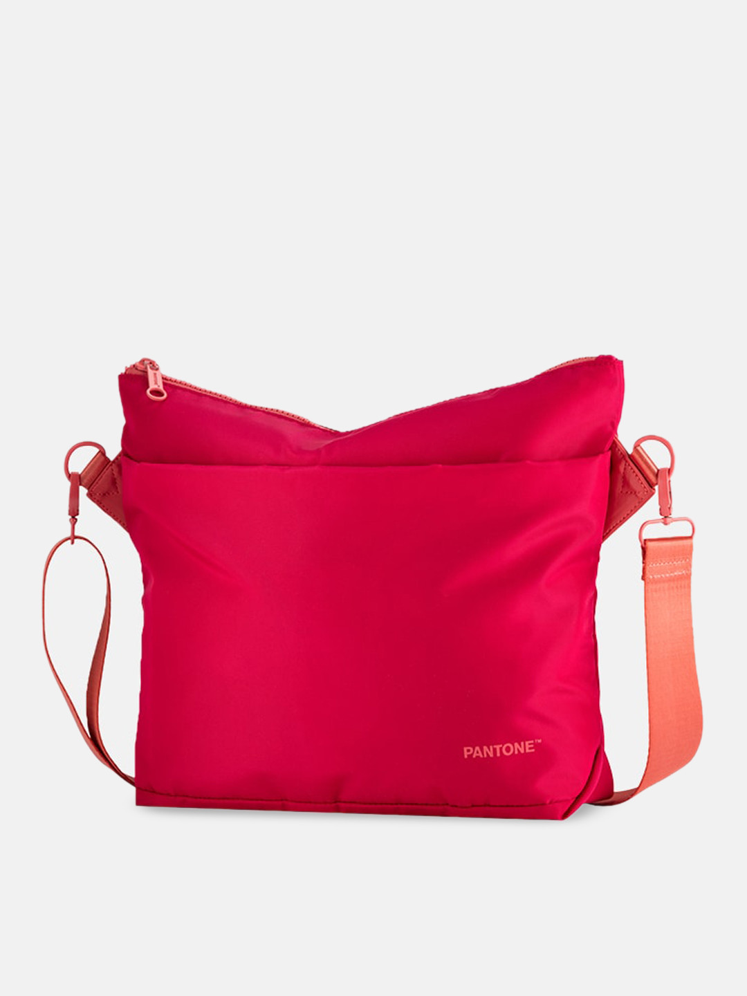 

CARPISA Pink Structured Sling Bag