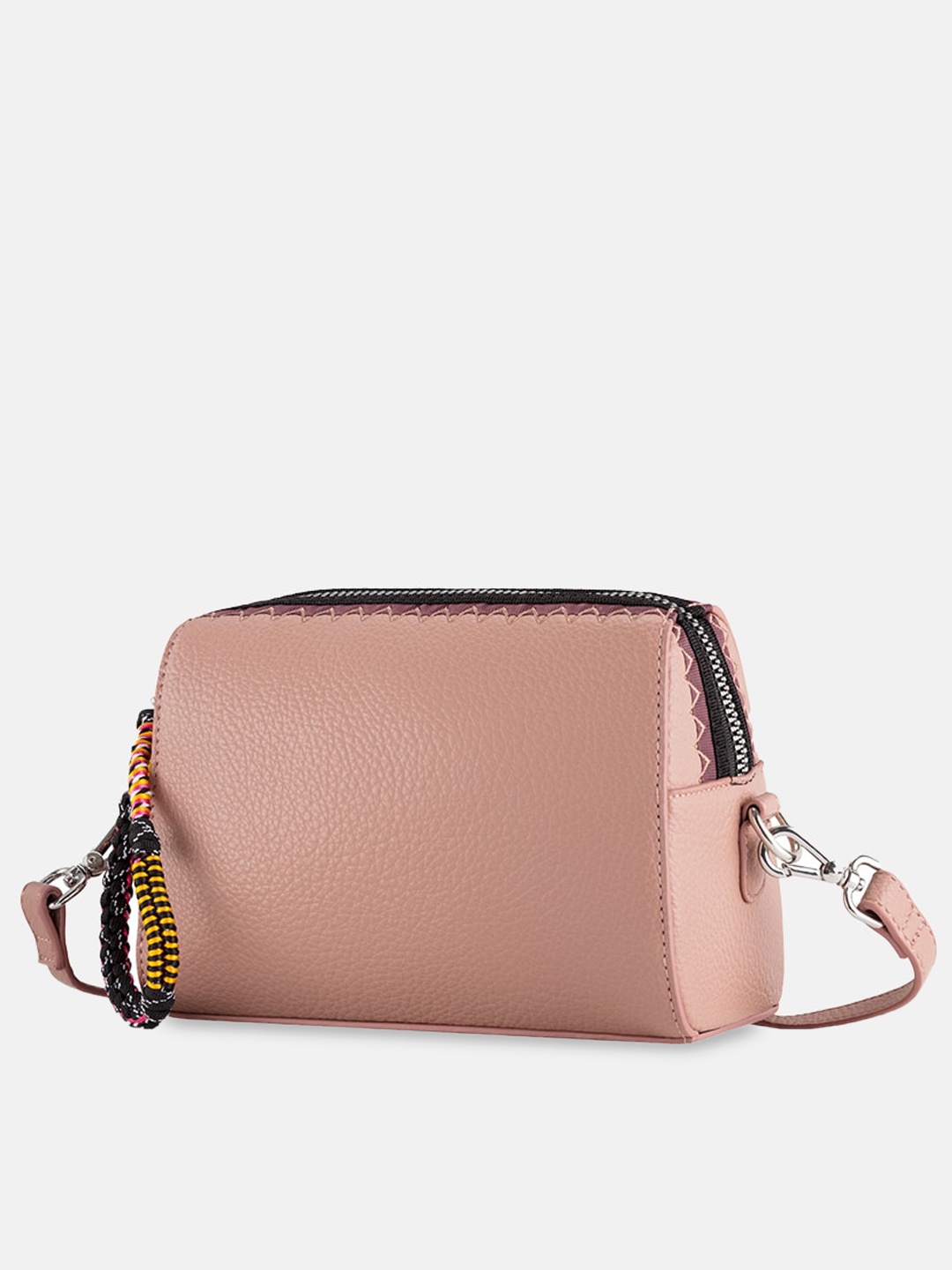 

CARPISA Pink Structured Handheld Bag