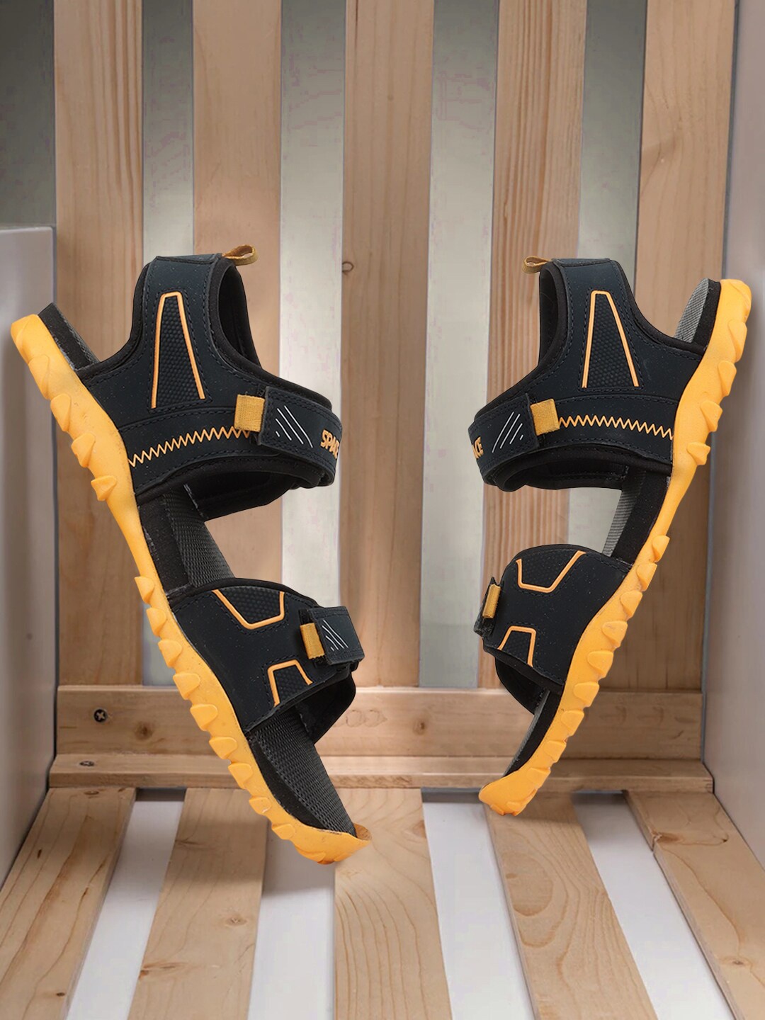 

Space Men Navy Blue Light weight Sport Sandals