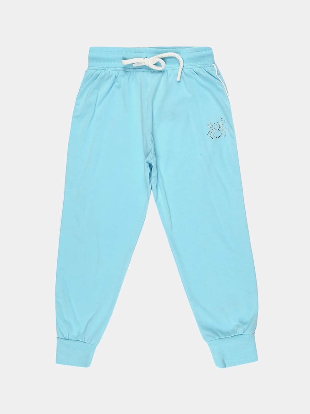 

V-Mart Girls Blue Solid Lounge Pants