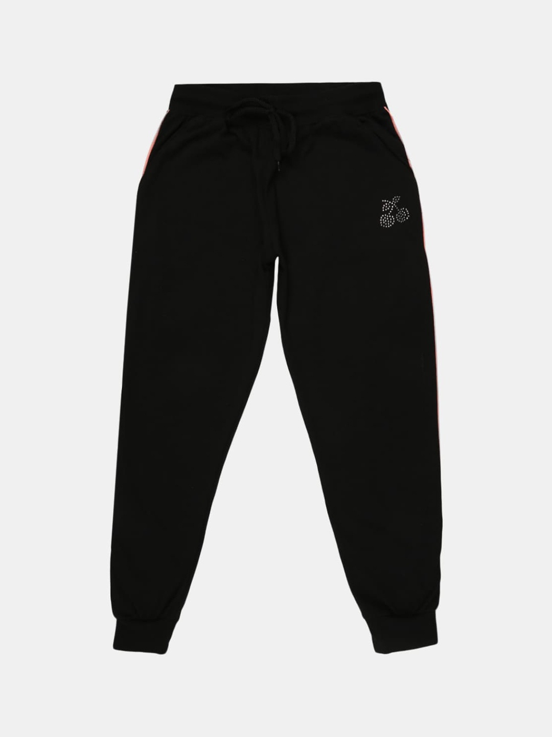 

V-Mart Girls Black Solid Lounge Joggers