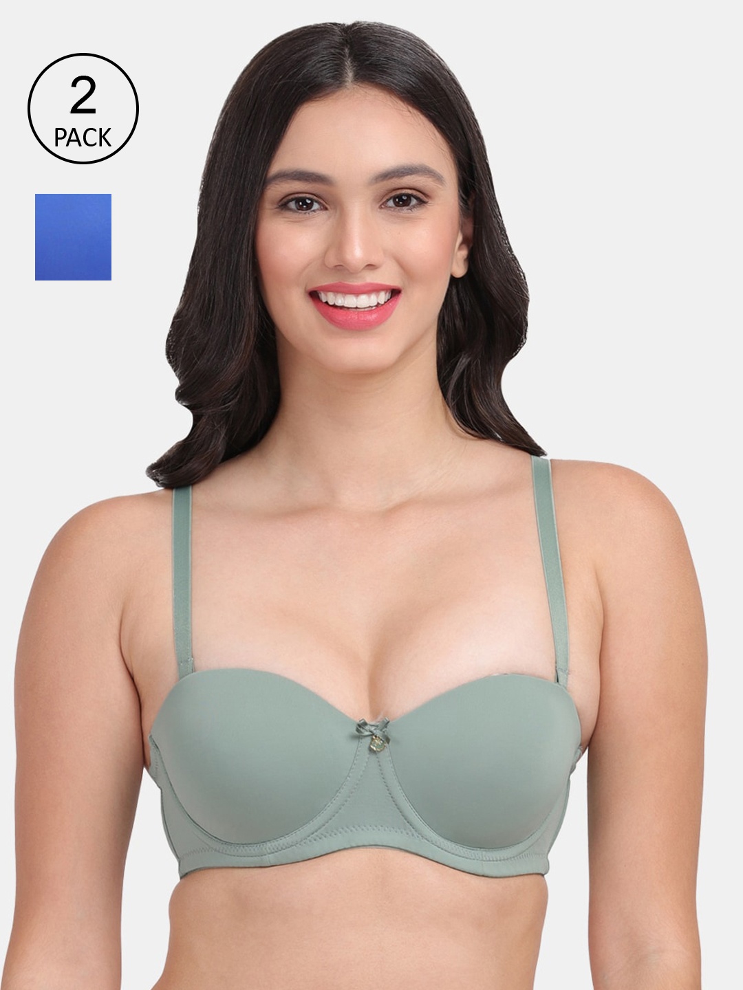

Amour Secret Women Multi Bra, Blue