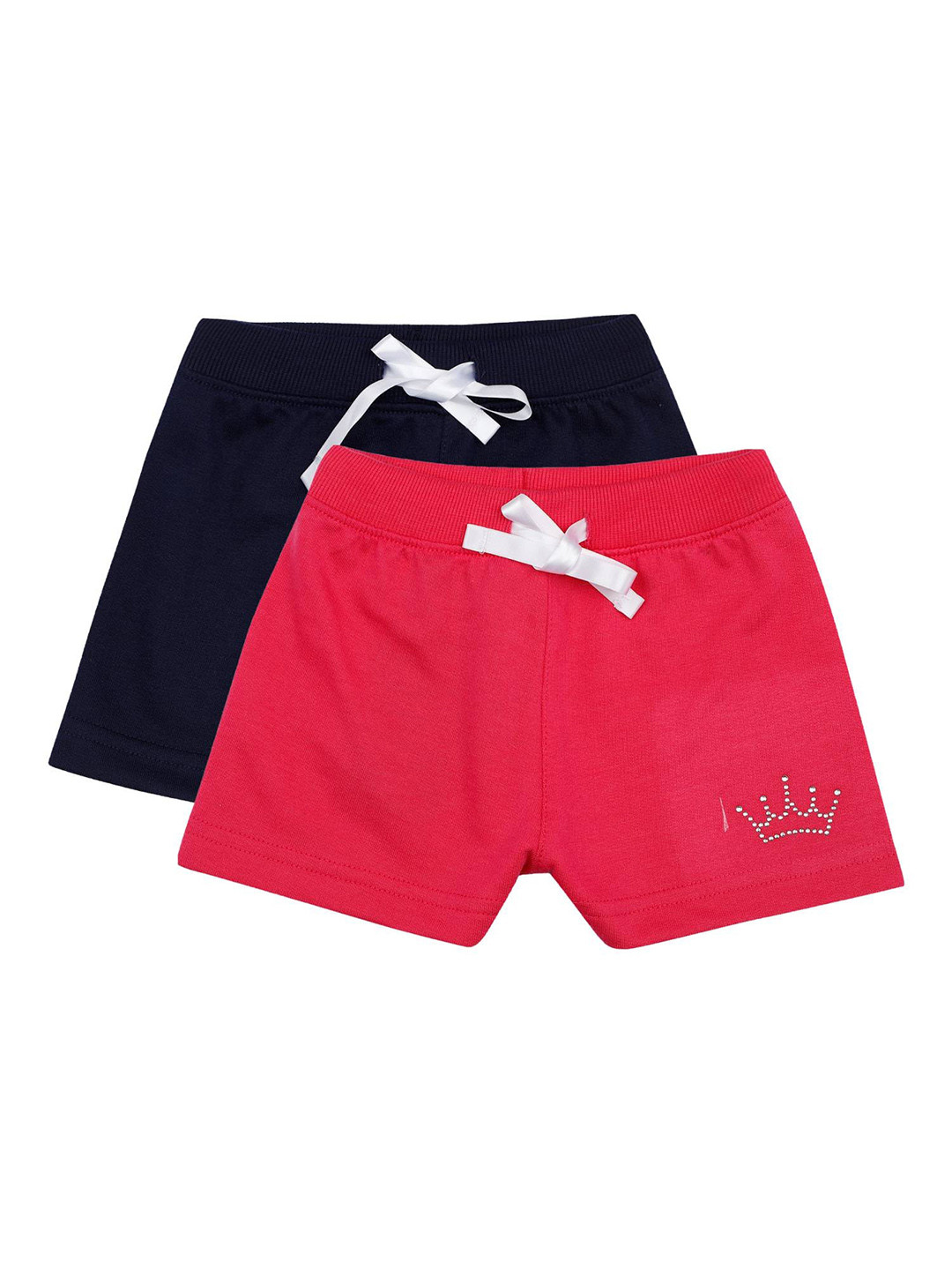 

Bodycare Kids Girls Antiviral & Antibacterial Pack of 2 Assorted Cotton Shorts