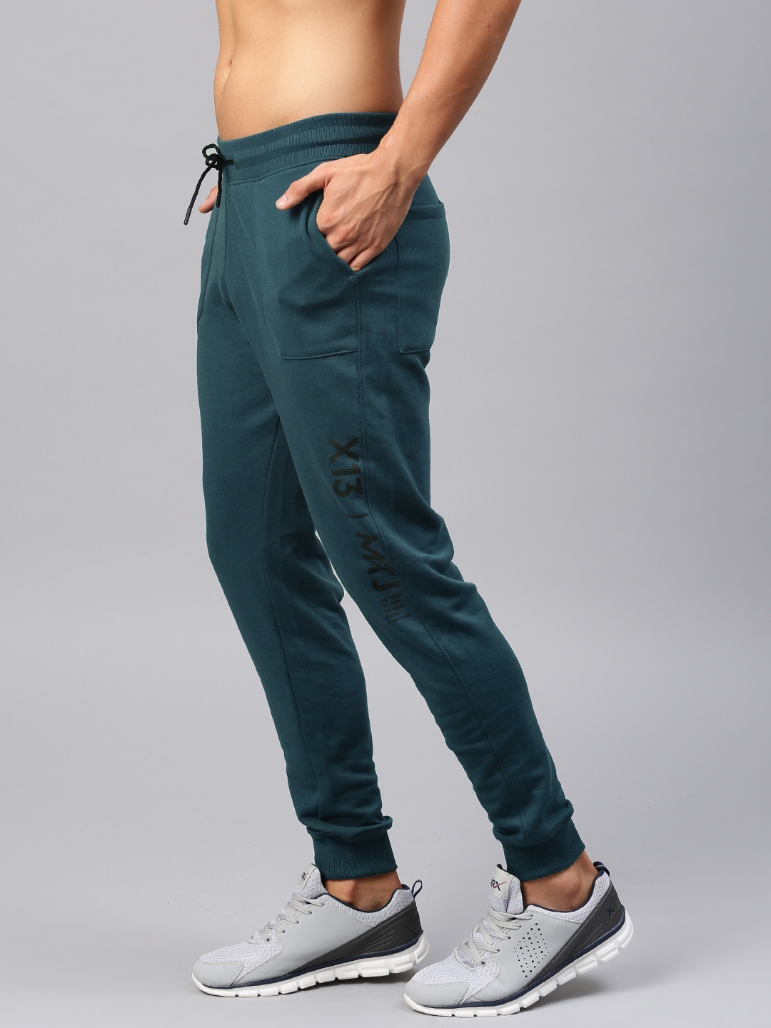 

HRX by Hrithik Roshan Teal Blue Active Joggers