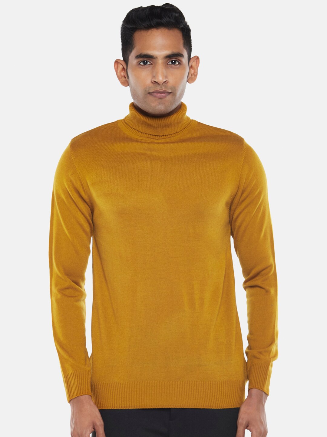 

BYFORD by Pantaloons Men Mustard Pullover