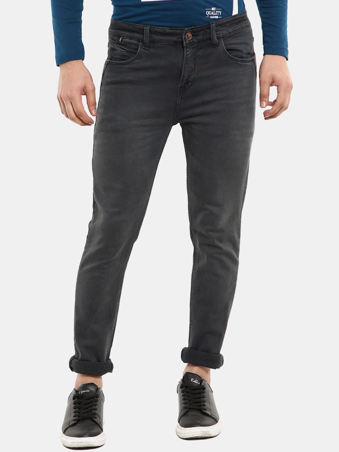 

V-Mart Men Olive Green Jeans