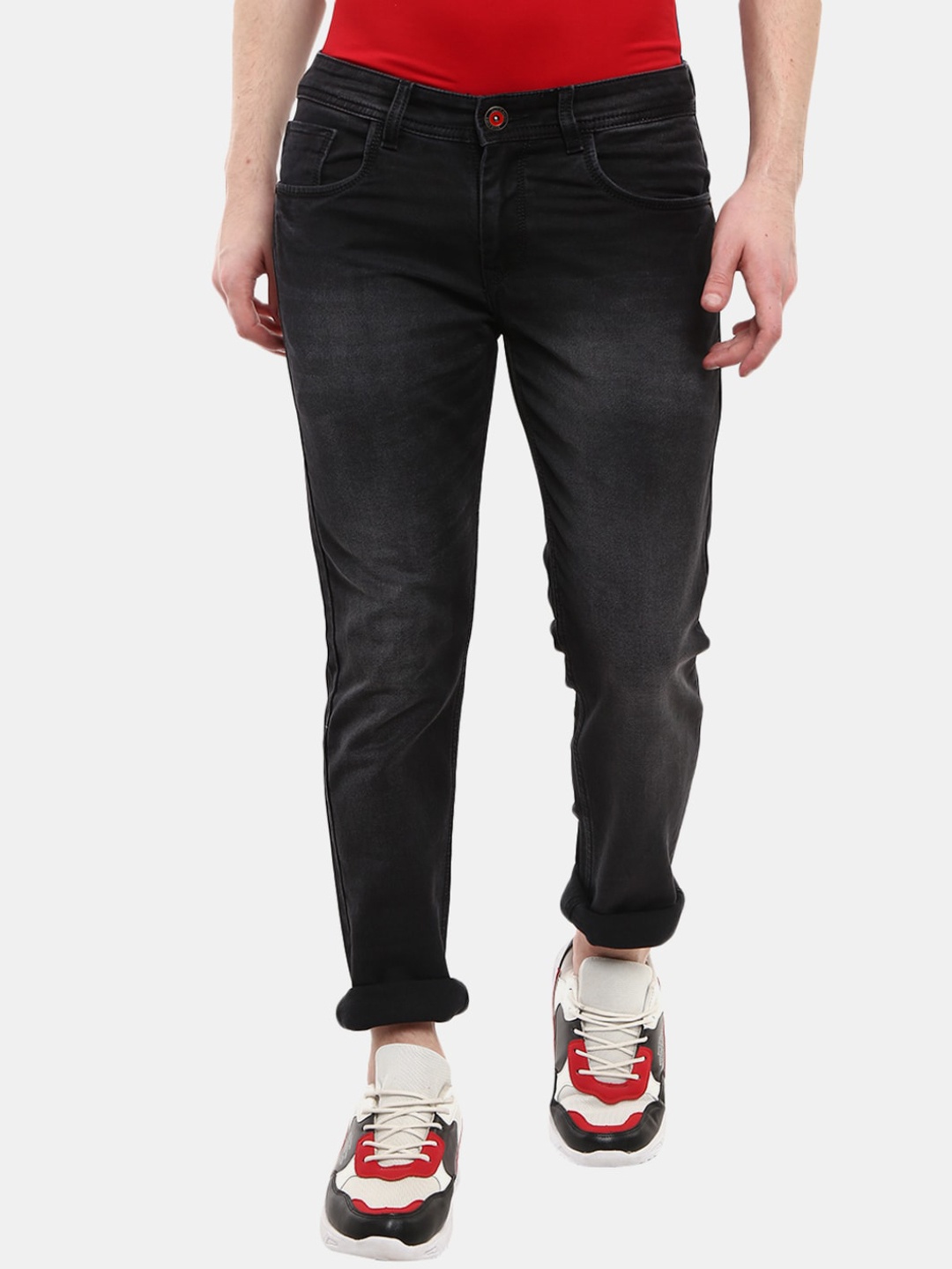 

V-Mart Men Grey Light Fade Jeans