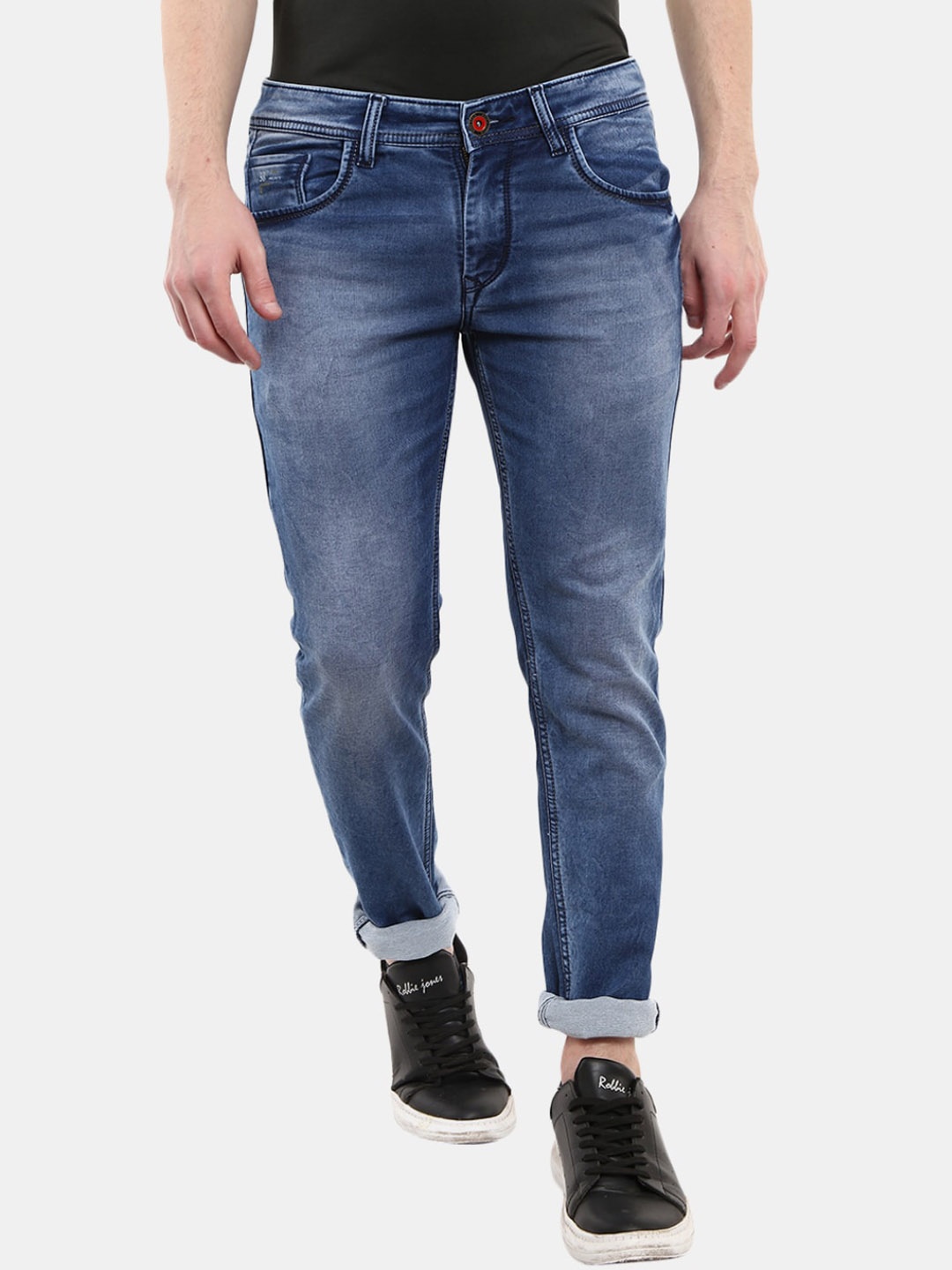 

V-Mart Men Blue Heavy Fade Jeans