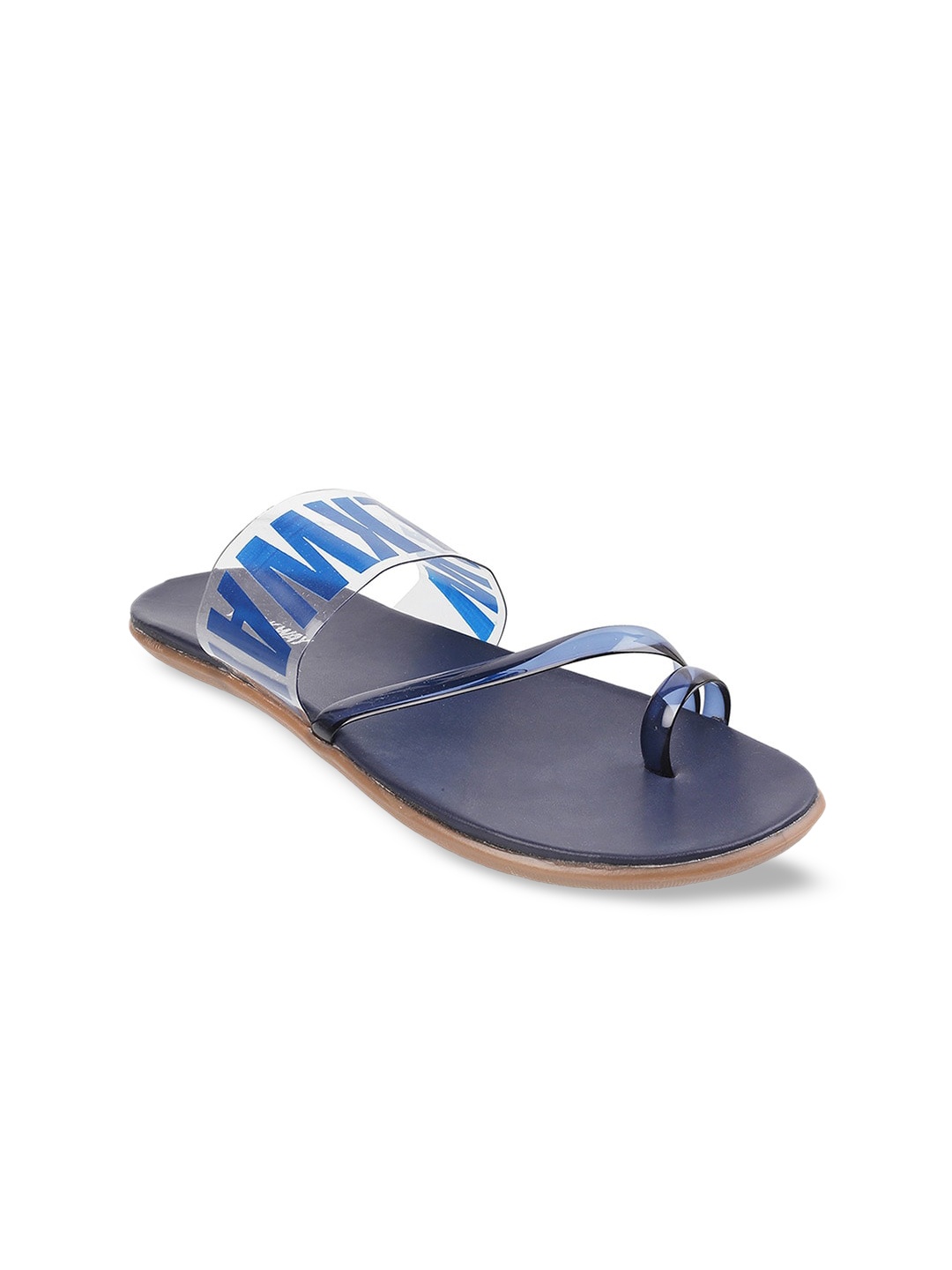 

WALKWAY by Metro Women Blue One Toe Flats