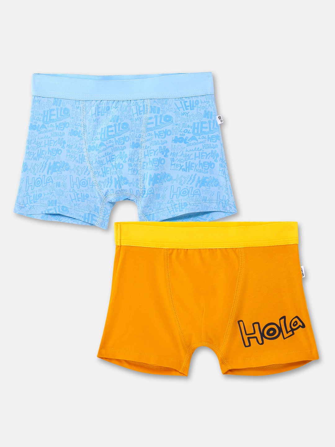 

You Got Plan B Boys Pack Of 2 Printed Boxer Brief, Blue
