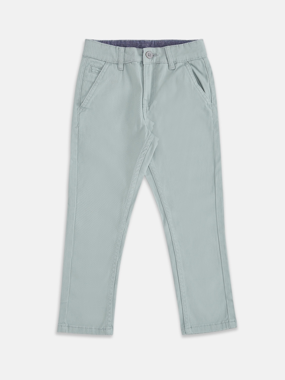 

Pantaloons Junior Boys Green Trousers