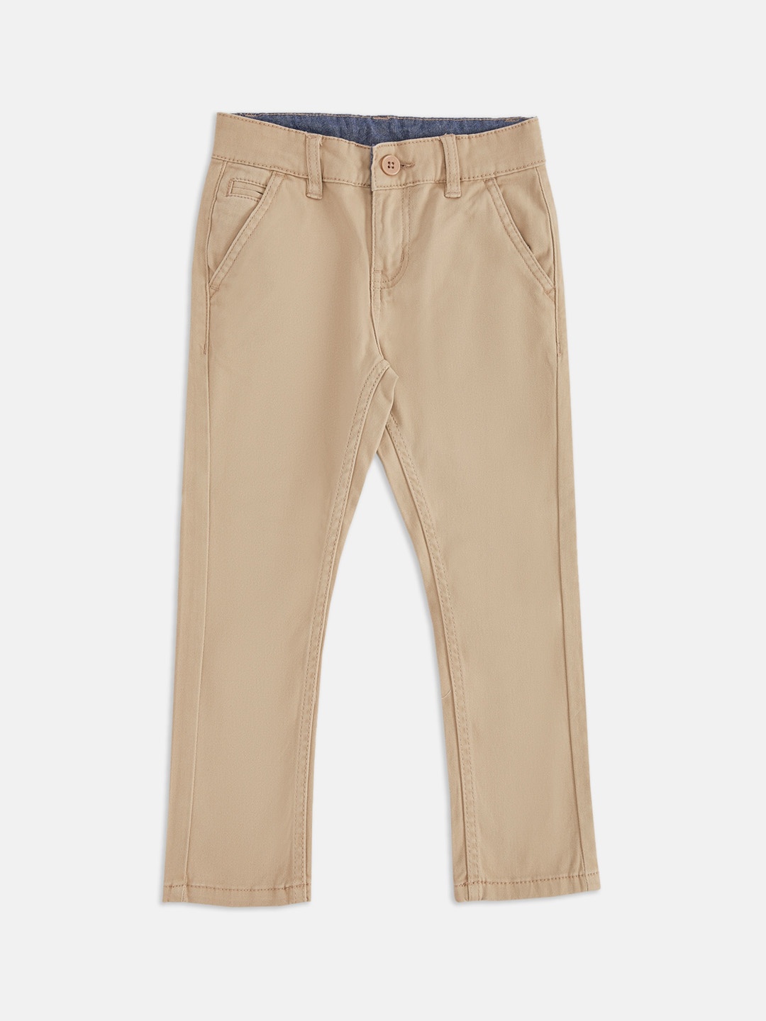 

Pantaloons Junior Boys Beige Chinos Trousers